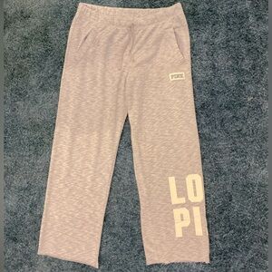 PINK Victoria’s Secret EVERYDAY LOUNGE BOYFRIEND PANT Light Purple sz La…